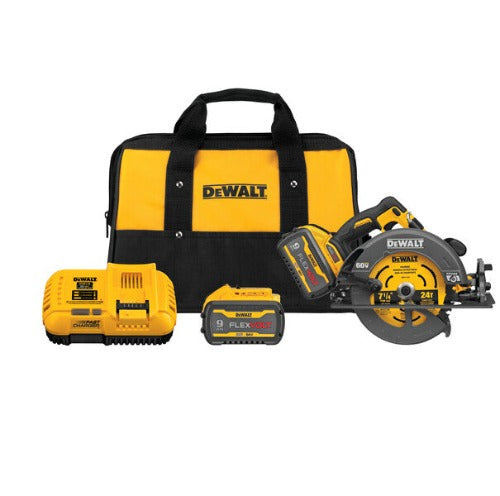 DeWALT FLEXVOLT 60V MAX* 7-1/4 in. Cordless Circular Saw with Electric Brake DCS578X2