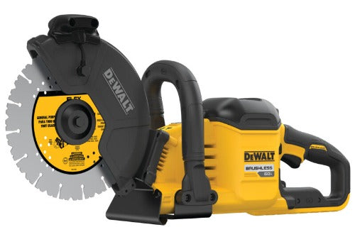 DeWALT FlexVOLT 60V MAX 9" Brushless Cordless CUT-OFF Concrete Saw Kit DCS692X2